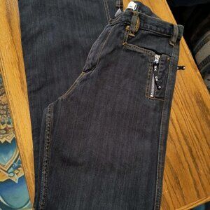 Women's Know Who You Are Dark Wash Flare Jeans 7/8 Tall NWOT